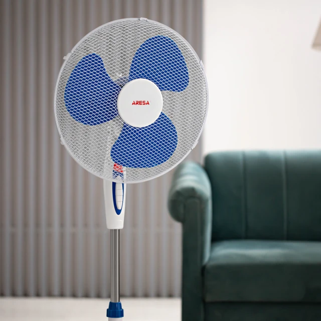 Stand fan AR-1301 blue